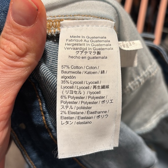 EUC Madewell Curvy High Rise Skinny Sz 27T - Picture 6 of 6